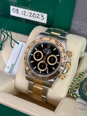 Pre-owned Rolex Daytona 126503 Black Dial 2023 Complete UK Set Mint Condition