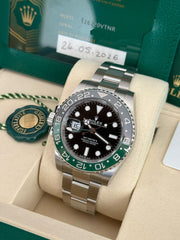 Pre-owned Rolex GMT Master II 126720VTNR 'Sprite' Oyster 2026 Unworn Complete UK Set