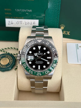 Pre-owned Rolex GMT Master II 126720VTNR 'Sprite' Oyster 2026 Unworn Complete UK Set