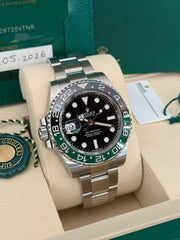 Pre-owned Rolex GMT Master II 126720VTNR 'Sprite' Oyster 2026 Unworn Complete UK Set