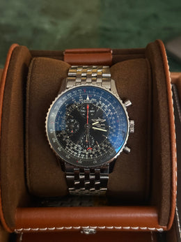 Pre-owned Breitling Navitimer 1884 Limited Edition A2135024/BE62 2017 Complete Set