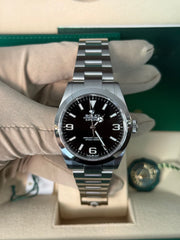 Pre-owned Rolex Explorer 224270 2023 Stainless 40mm Box and Papers