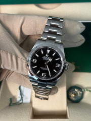 Pre-owned Rolex Explorer 224270 2023 Stainless 40mm Box and Papers