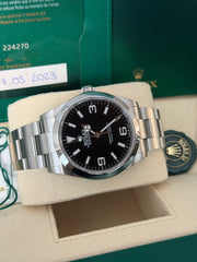 Pre-owned Rolex Explorer 224270 2023 Stainless 40mm Box and Papers