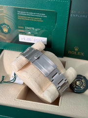 Pre-owned Rolex Explorer 224270 2023 Stainless 40mm Box and Papers
