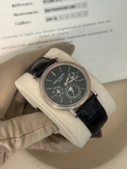 Pre-owned Patek Philippe 5139G Perpetual Calendar Complications Watch 2018 Complete UK Set with Receipt