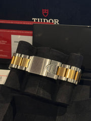 Pre-owned Tudor Black Bay 79733N Two Tone 2020 Box and Papers