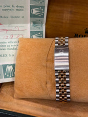 Pre-owned Rolex Datejust 16013 Computer Arabic Dial 1987 Box and Papers