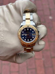 Pre-owned Rolex Yacht-Master 168623 Two-Tone 35mm 2024 Service