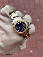 Pre-owned Rolex Yacht-Master 168623 Two-Tone 35mm 2024 Service