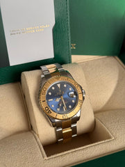 Pre-owned Rolex Yacht-Master 168623 Two-Tone 35mm 2024 Service