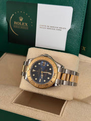 Pre-owned Rolex Yacht-Master 168623 Two-Tone 35mm 2024 Service