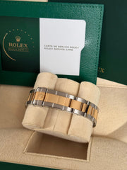 Pre-owned Rolex Yacht-Master 168623 Two-Tone 35mm 2024 Service