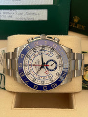 Pre-owned Rolex Yacht-Master II 116680 2017 Full Set