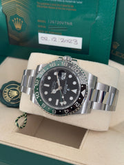 Pre-owned Rolex GMT Master II 126720VTNR Oyster Bracelet Sprite 2023