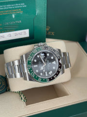 Pre-owned Rolex GMT Master II 126720VTNR Oyster Bracelet Sprite 2023